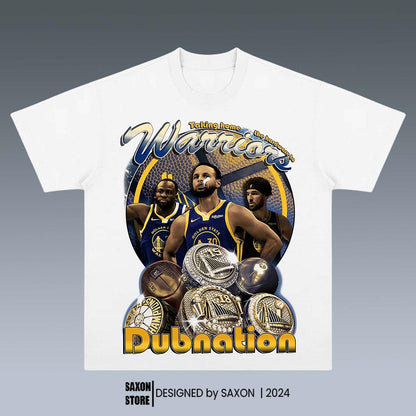 GOLDEN STATE WARRIORS& STEPHEN CURRY GRAPHIC TEE