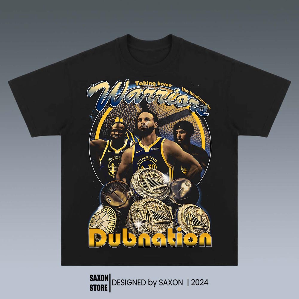 GOLDEN STATE WARRIORS& STEPHEN CURRY GRAPHIC TEE