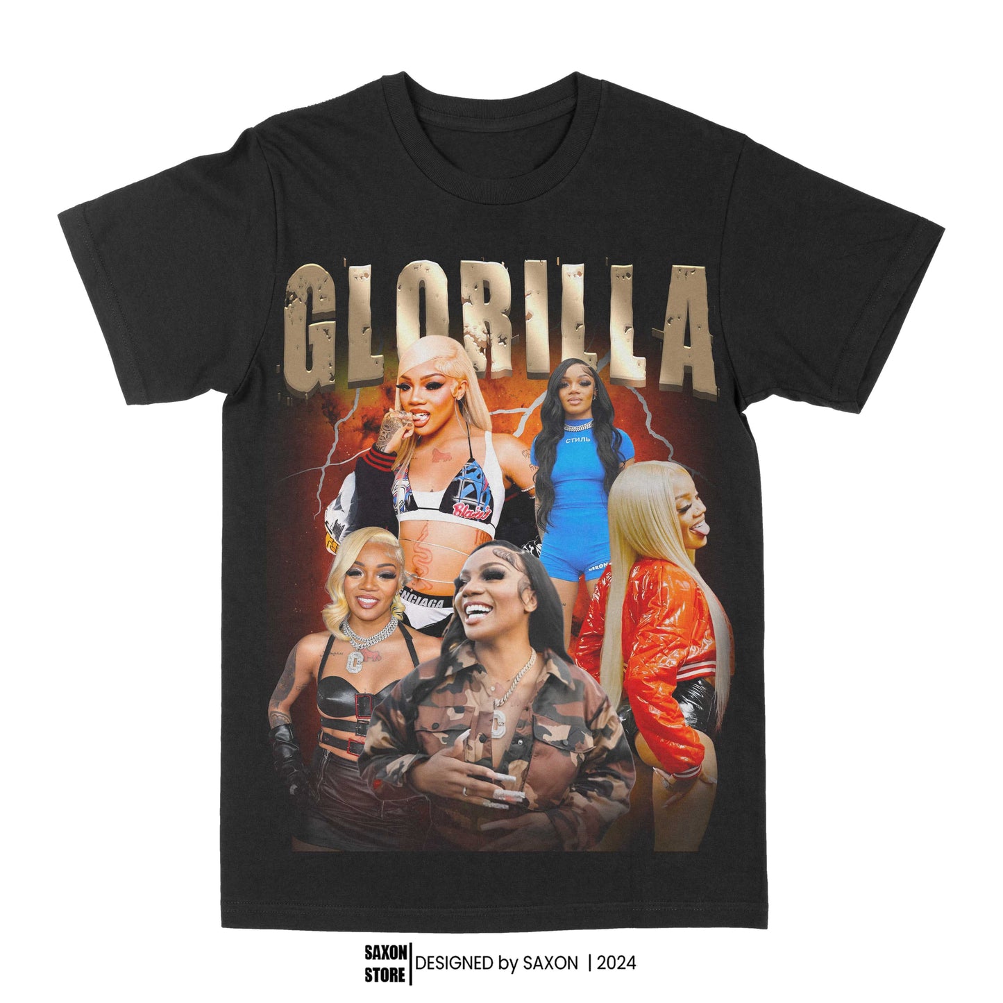 Glorilla Gold Graphic Tee