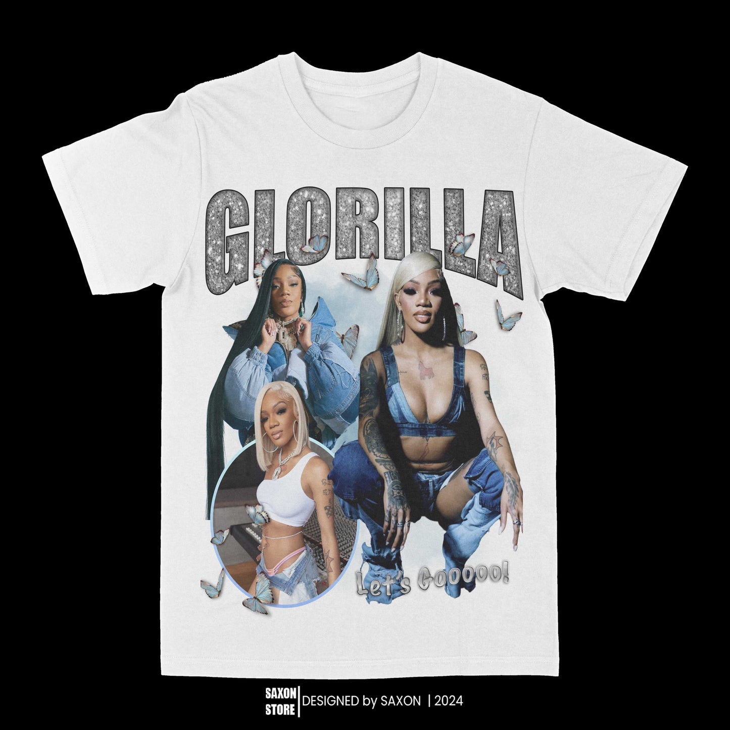 Glorilla "Let's Go" Graphic Tee