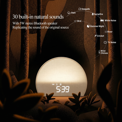 Hatch Alarm Clock Wake Up Light Sunrise Alarm Clock