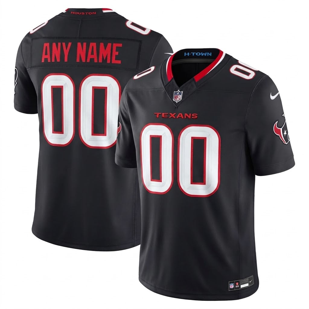 Houston Texans Navy Team Vapor F.U.S.E. Stitched Home Limited Jersey 2026