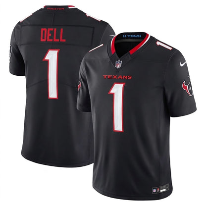 Houston Texans Navy Team Vapor F.U.S.E. Stitched Home Limited Jersey 2026