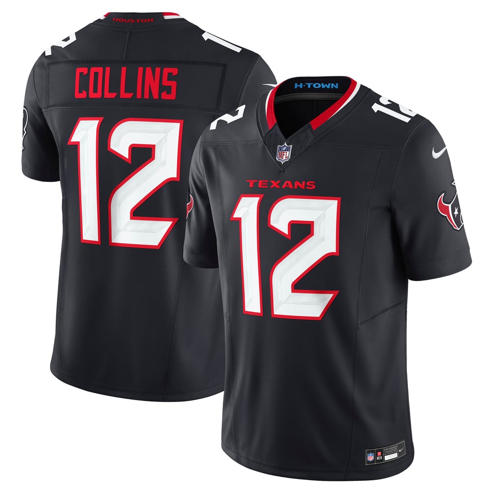Houston Texans Navy Team Vapor F.U.S.E. Stitched Home Limited Jersey 2026