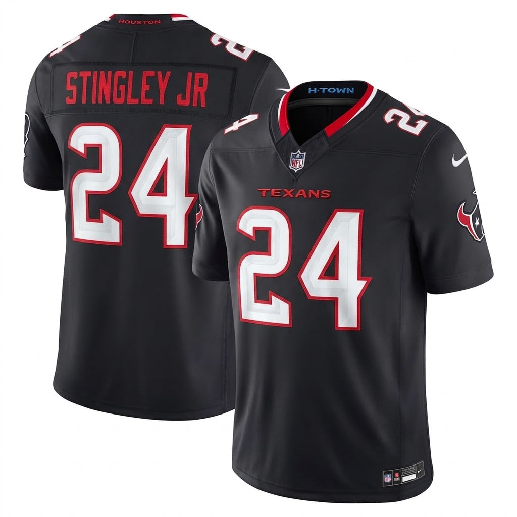 Houston Texans Navy Team Vapor F.U.S.E. Stitched Home Limited Jersey 2026