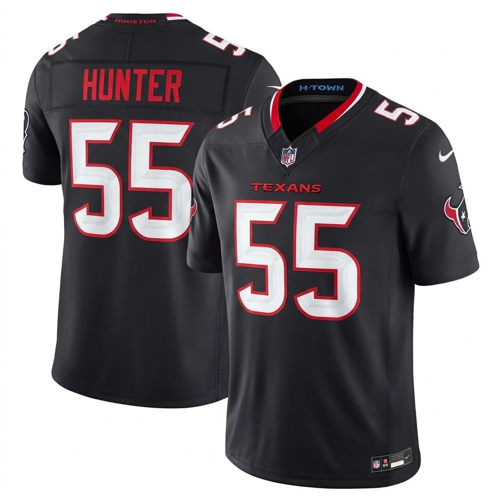 Houston Texans Navy Team Vapor F.U.S.E. Stitched Home Limited Jersey 2026