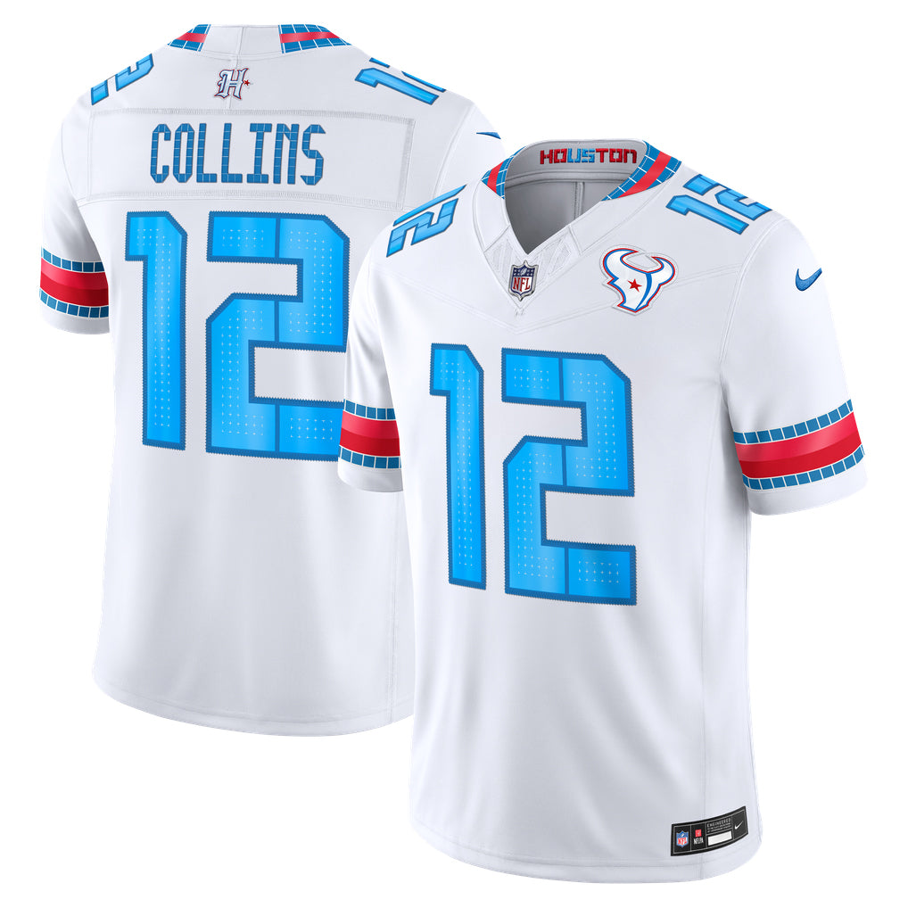 Houston Texans 2026 Rivalries Collection Stitched Limited Jersey - White
