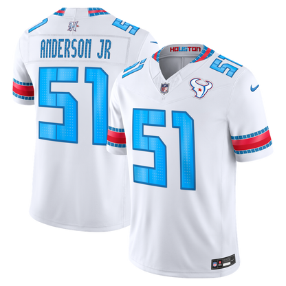 Houston Texans 2026 Rivalries Collection Stitched Limited Jersey - White