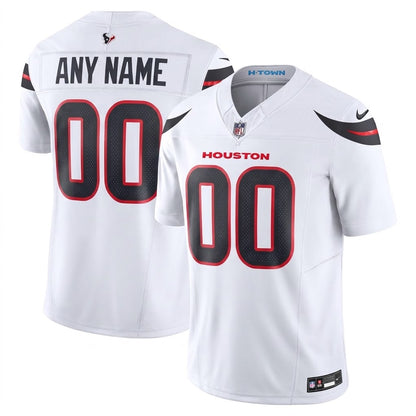 Houston Texans Team Vapor F.U.S.E. Stitched Away Limited Jersey 2026 - White