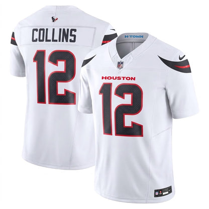 Houston Texans Team Vapor F.U.S.E. Stitched Away Limited Jersey 2026 - White
