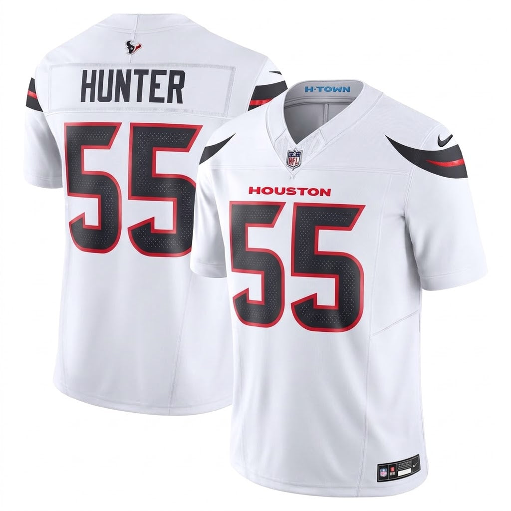 Houston Texans Team Vapor F.U.S.E. Stitched Away Limited Jersey 2026 - White