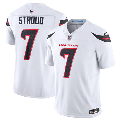 Houston Texans Team Vapor F.U.S.E. Stitched Away Limited Jersey 2026 - White