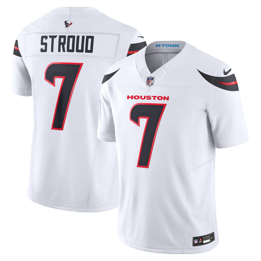 Houston Texans Team Vapor F.U.S.E. Stitched Away Limited Jersey 2026 - White