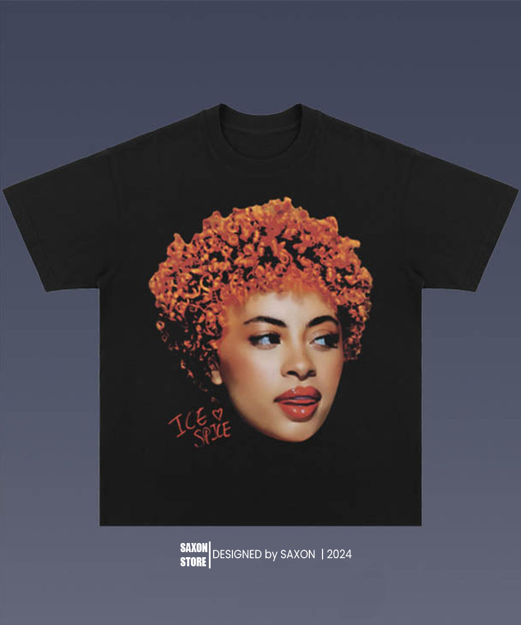 ICE SPICE 1.15 BIG FACE GRAPHIC TEE