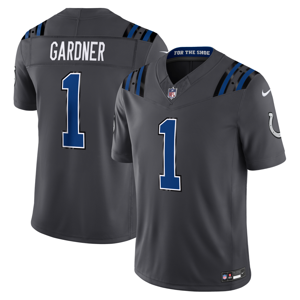Indianapolis Colts 2026 Rivalries Collection Stitched Limited Jersey - Anthracite