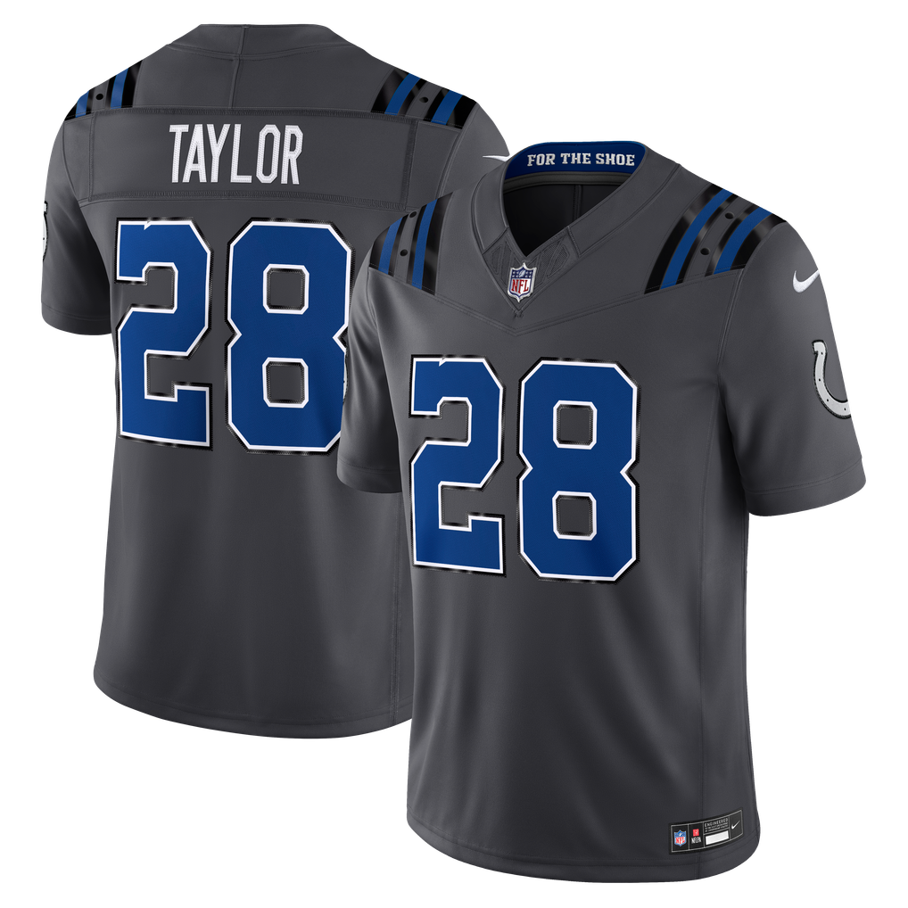 Indianapolis Colts 2026 Rivalries Collection Stitched Limited Jersey - Anthracite