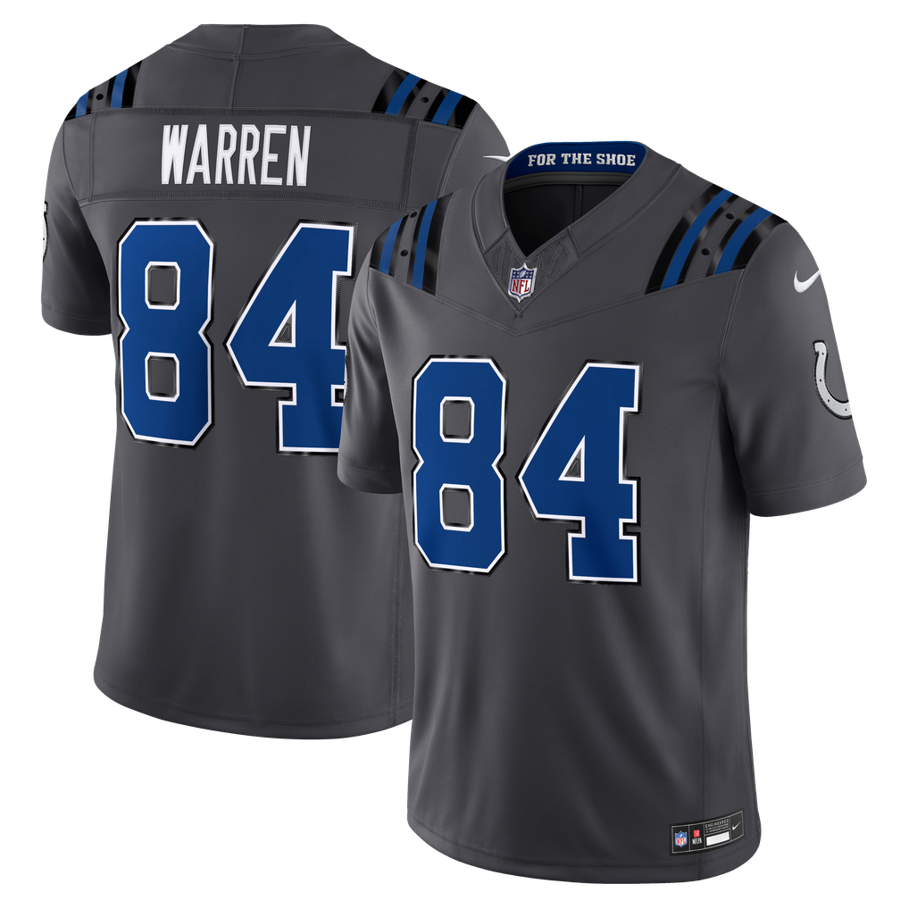 Indianapolis Colts 2026 Rivalries Collection Stitched Limited Jersey - Anthracite