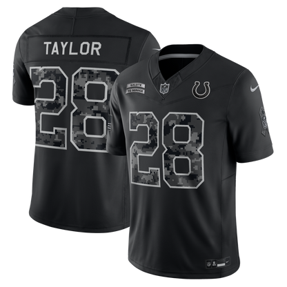 Indianapolis Colts 2026 Salute to Service Stitched Limited Jersey - Black