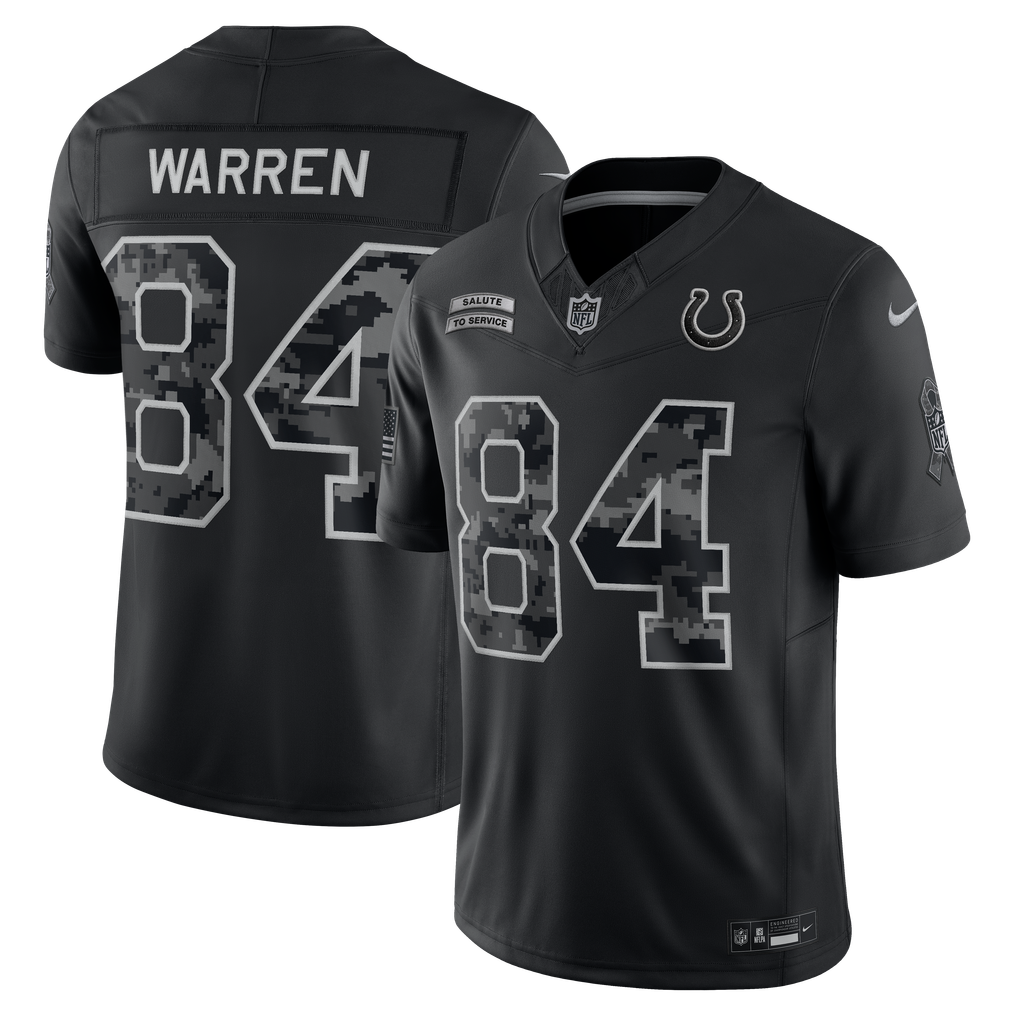 Indianapolis Colts 2026 Salute to Service Stitched Limited Jersey - Black