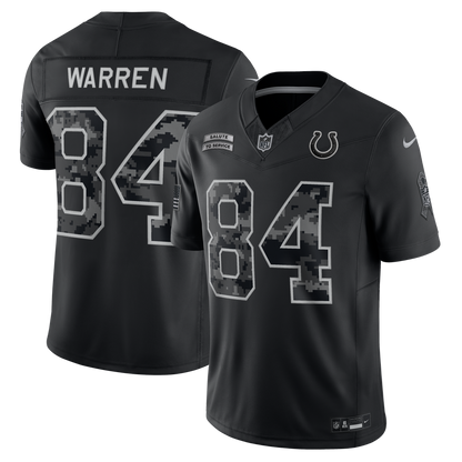 Indianapolis Colts 2026 Salute to Service Stitched Limited Jersey - Black