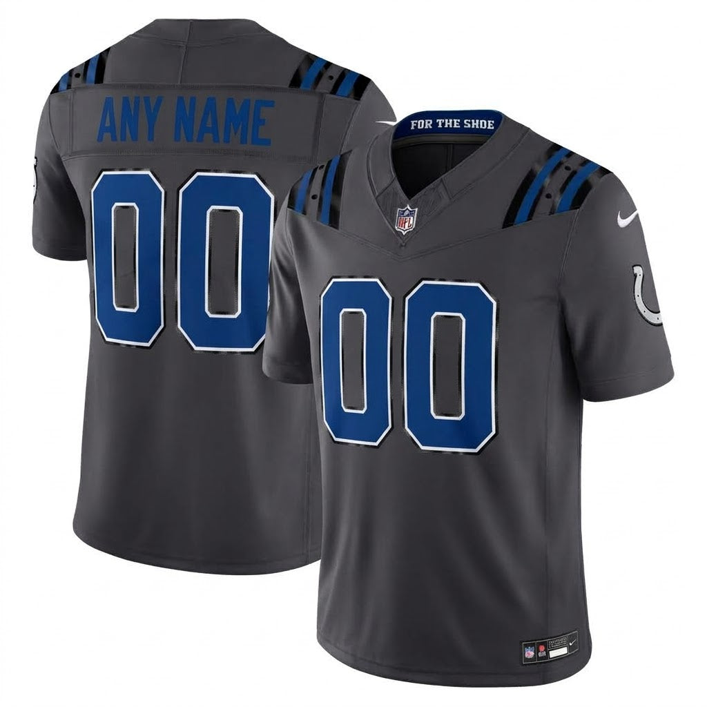 Indianapolis Colts 2026 Rivalries Collection Stitched Limited Jersey - Anthracite