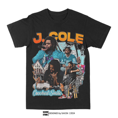 J. Cole "Crooked Smile" Graphic Tee