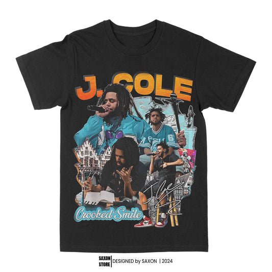 J. Cole "Crooked Smile" Graphic Tee