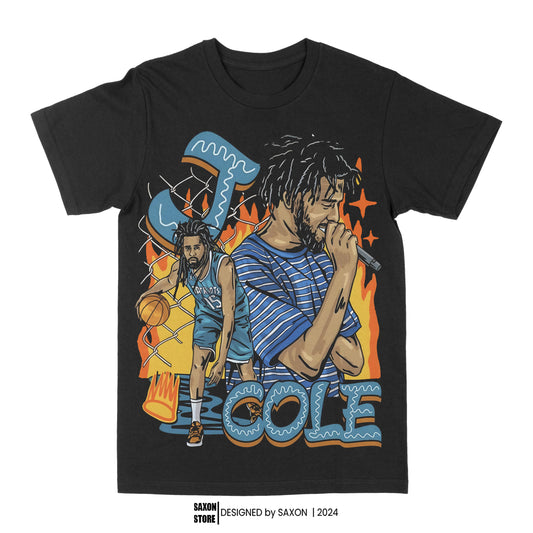 J. Cole "Fire" Graphic Tee
