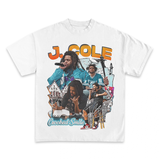 J. Cole "Crooked Smile" Graphic Tee