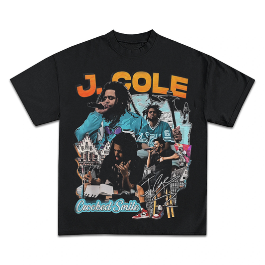 J. Cole "Crooked Smile" Graphic Tee