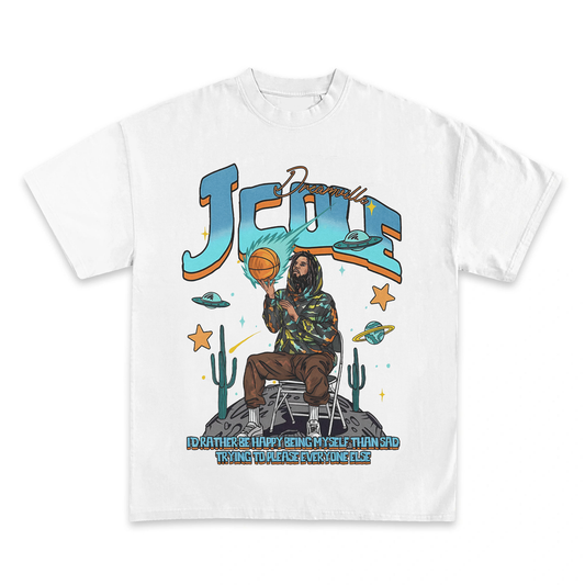 J. Cole "Happy" Graphic Tee