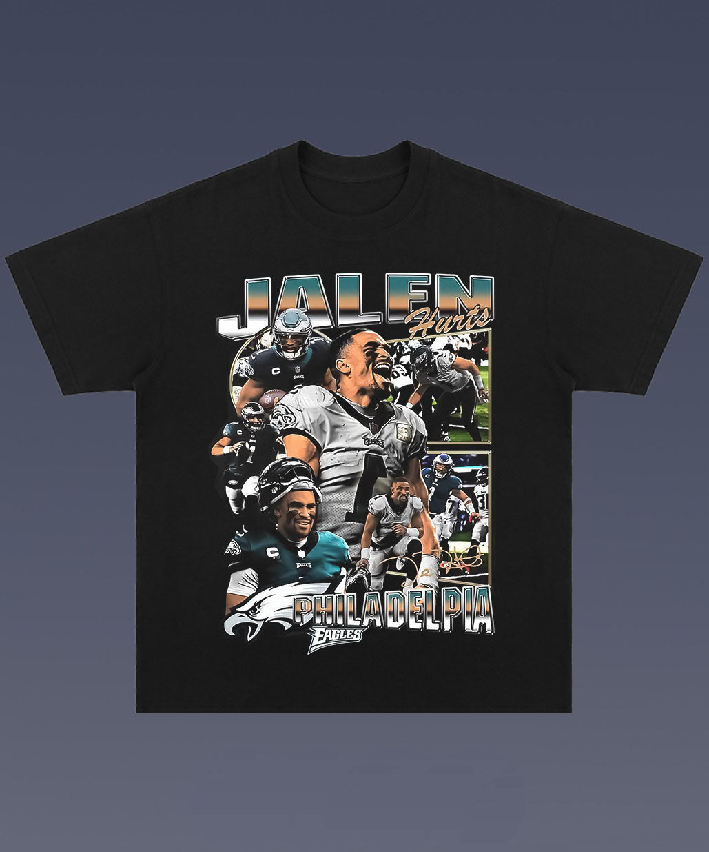 JALEN HURTS 2.4 TEE - AMERICAN FOOTBALL GRAPHIC TEE