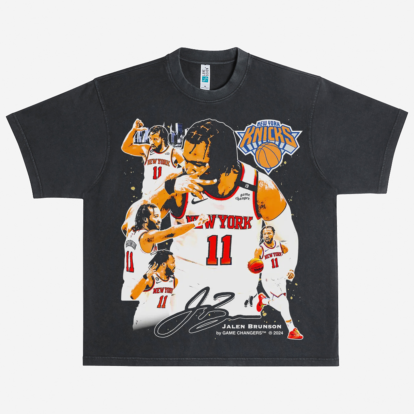 JALEN BRUNSON V2 Heavyweight Graphic Tee Shirt
