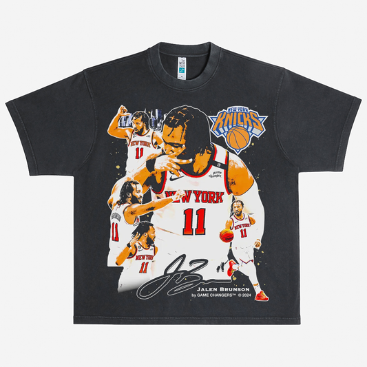 JALEN BRUNSON V2 Heavyweight Graphic Tee Shirt