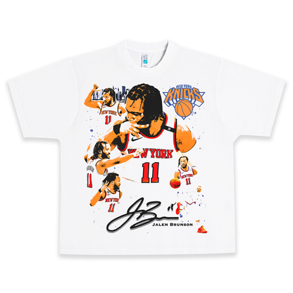 JALEN BRUNSON V2 Heavyweight Graphic Tee Shirt