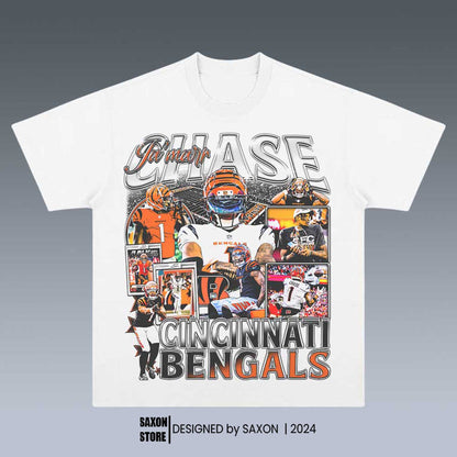 JAMARR CHASE 9.28-2 GRAPHIC TEE