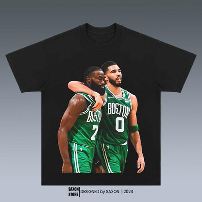 JAYSON TATUM-JALEN BROWN 6.6 GRAPHIC TEE