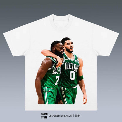 JAYSON TATUM-JALEN BROWN 6.6 GRAPHIC TEE