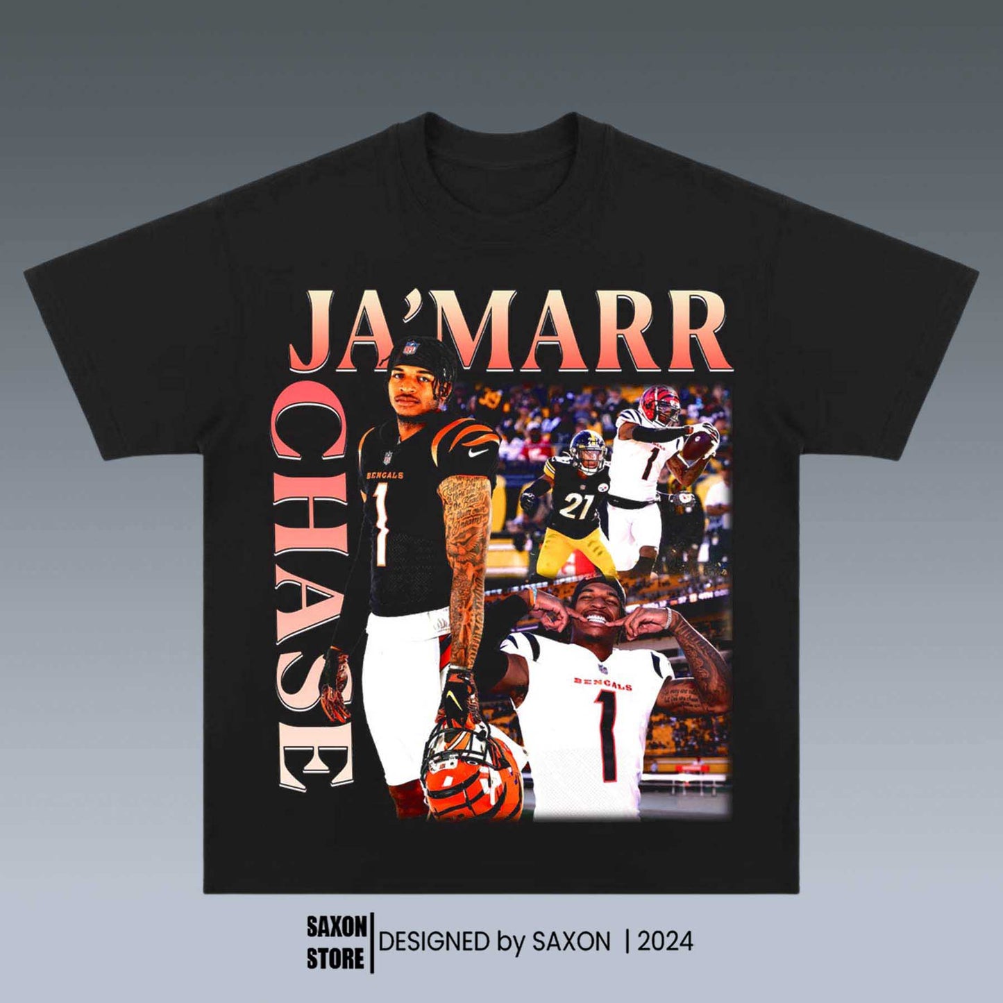 JA'MARR CHASE GRAPHIC TEE V1