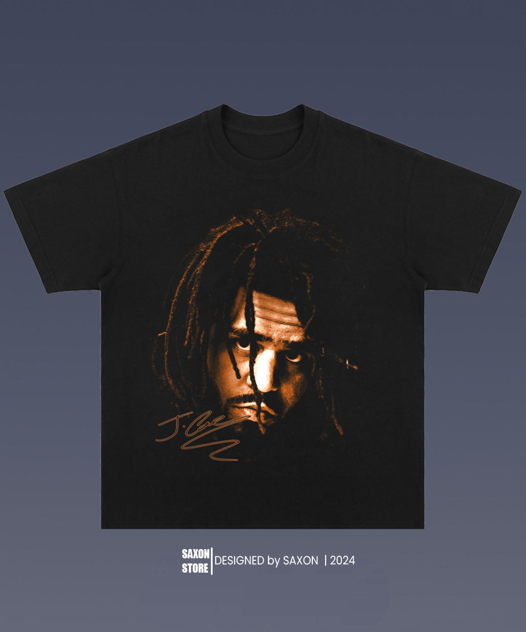 J COLE 4.1 BIG FACE GRAPHIC TEE