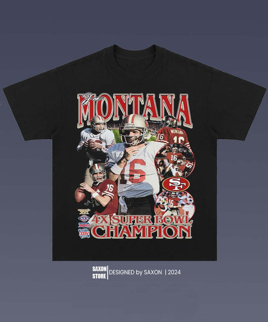 JOE MONTANA 1.0 TEE - AMERICAN FOOTBALL GRAPHIC TEE