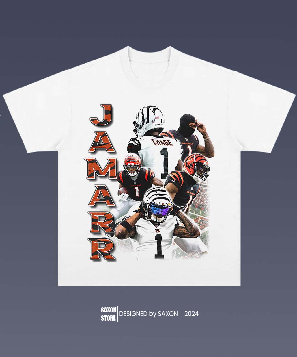 JaMarr Chase 1.4 TEE - AMERICAN FOOTBALL GRAPHIC TEE