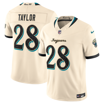 Jacksonville Jaguars 2026 Rivalries Collection Stitched Limited Jersey - Natural