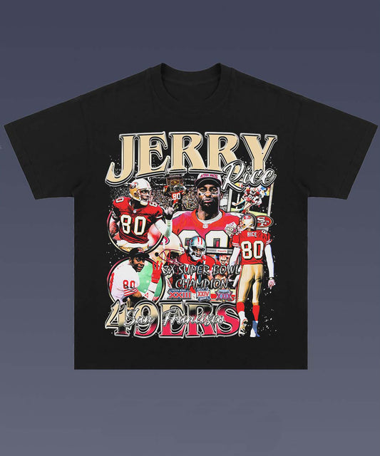Jerry Rice 1.0 TEE - AMERICAN FOOTBALL GRAPHIC TEE
