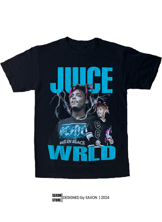 Juice Wrld Back In Black Graphic Tee