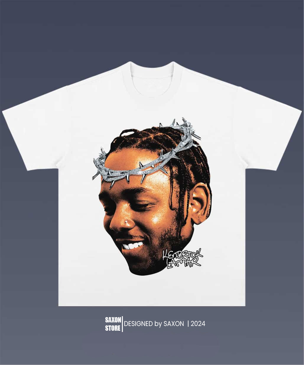 KENDRICK LAMAR 3.7 BIG FACE GRAPHIC TEE