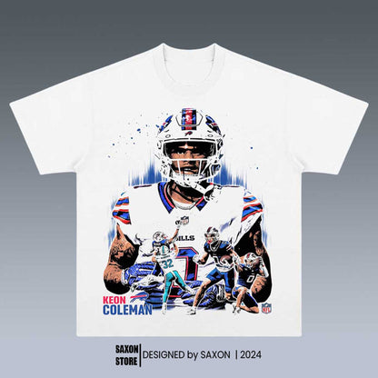 KEON COLEMAN - BILLS 9.28 GRAPHIC TEE