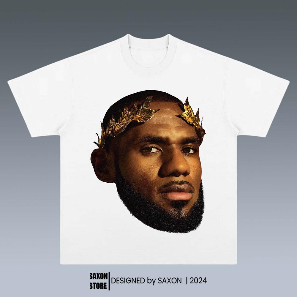 KING JAMES-LEBRON JAMES GRAPHIC TEE