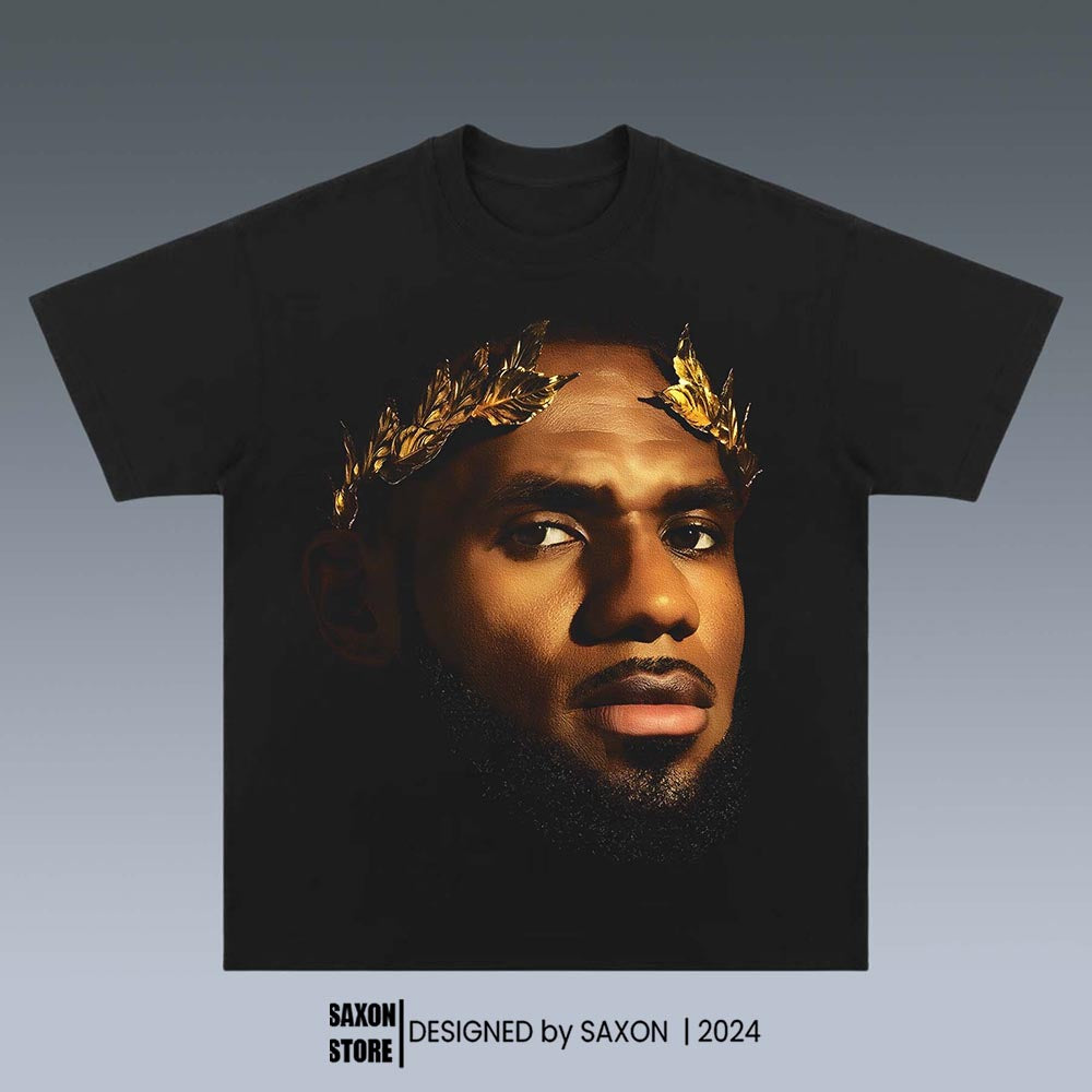 KING JAMES-LEBRON JAMES GRAPHIC TEE