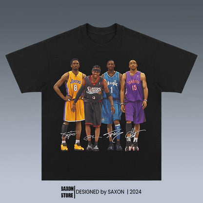 KOBE-IVERSON-TMAC-VINCE CARTER GRAPHIC TEE